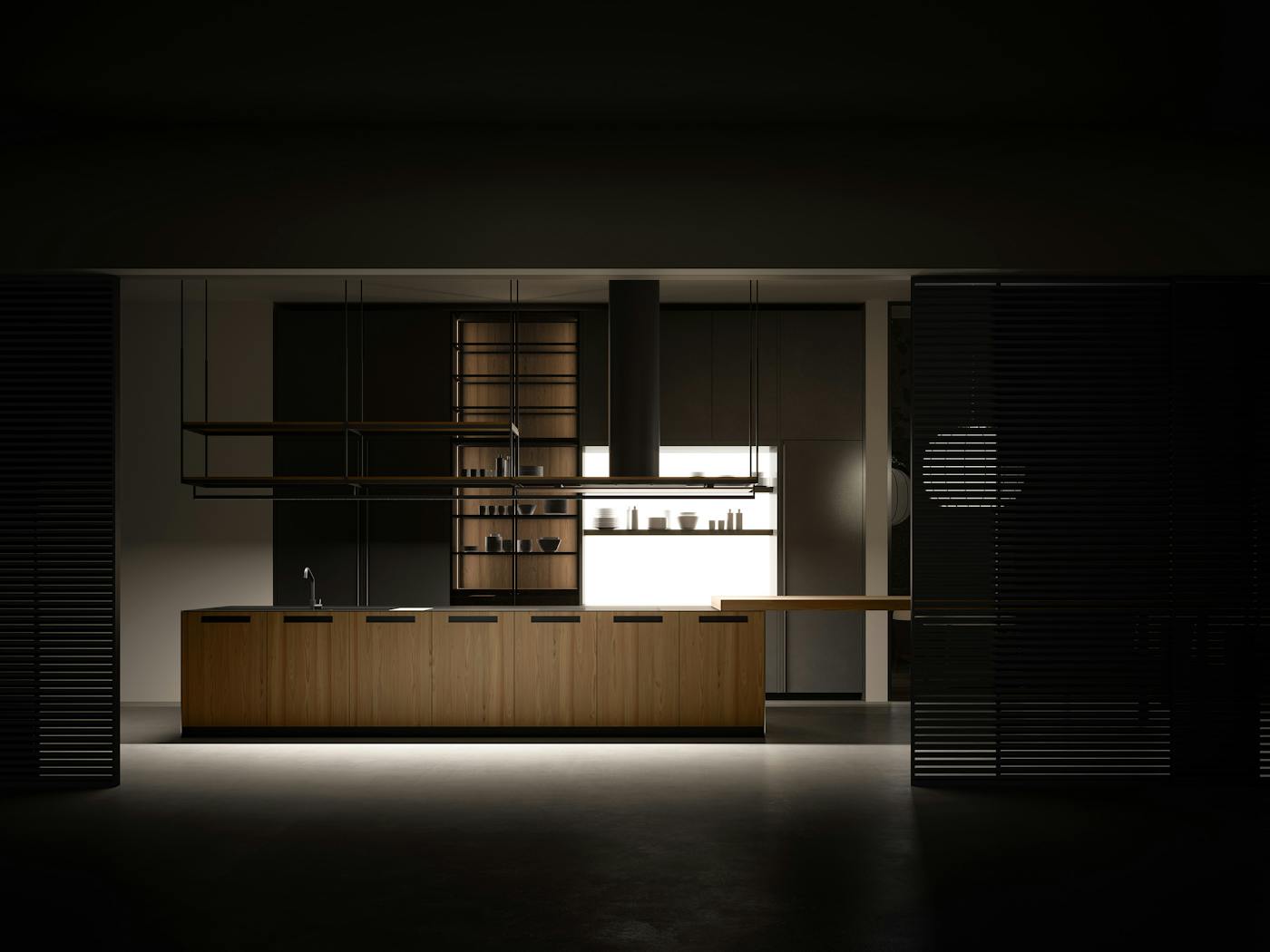 Aprile Sloane Tabula Open Evolution shelf hood Hide 1 high