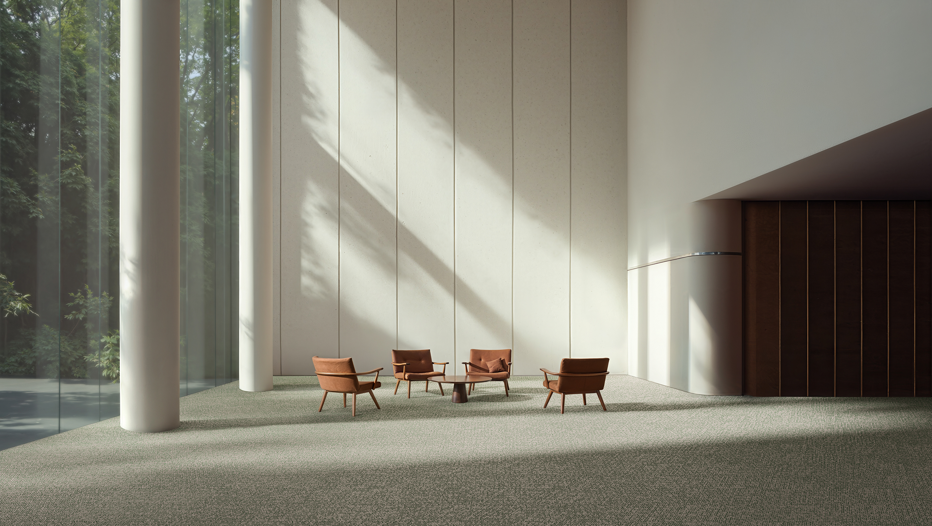 Bolon Flooring Riff Naturelle Green tiles L AI s RGB webres