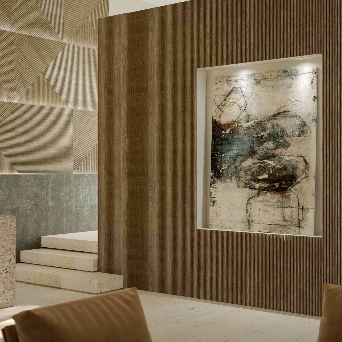 Ca2 Design 4 Design Italia Dekor tre panel TNT Spilepanel Fleksrull Panel Vegger Tak Møbel Interiør Design Eksklusive Wood Decor Interior 43