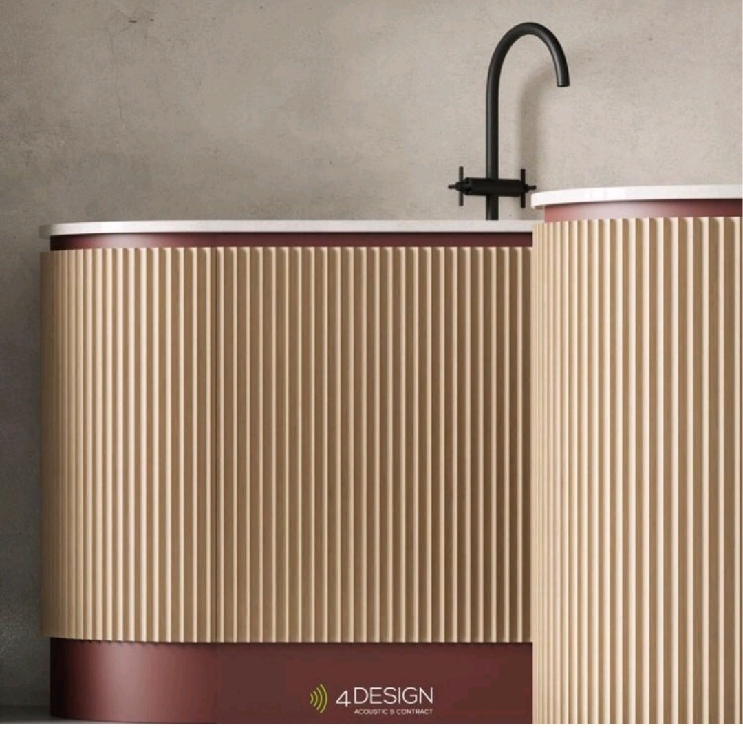 Ca2 Design 4 Design Italia Dekor tre panel TNT Spilepanel Fleksrull Panel Vegger Tak Møbel Interiør Design Eksklusive Wood Decor Interior 736