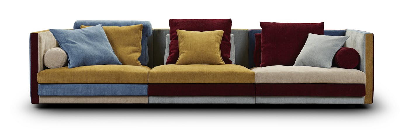 Cocoon sofa 320x106 cm Soft Multi Colour Bauhaus 1 115894