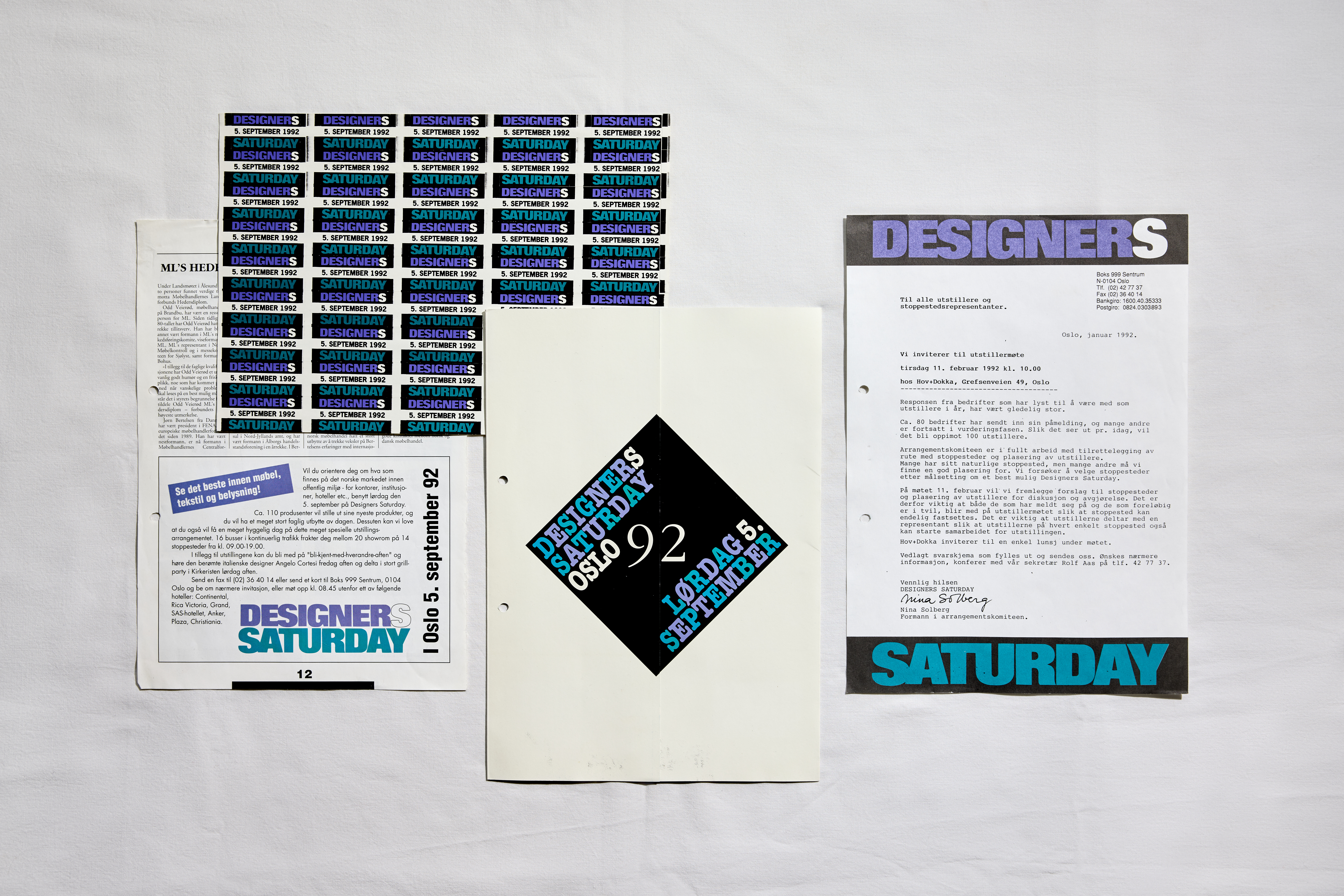 DS 40 Arkiv 1992 Materiell