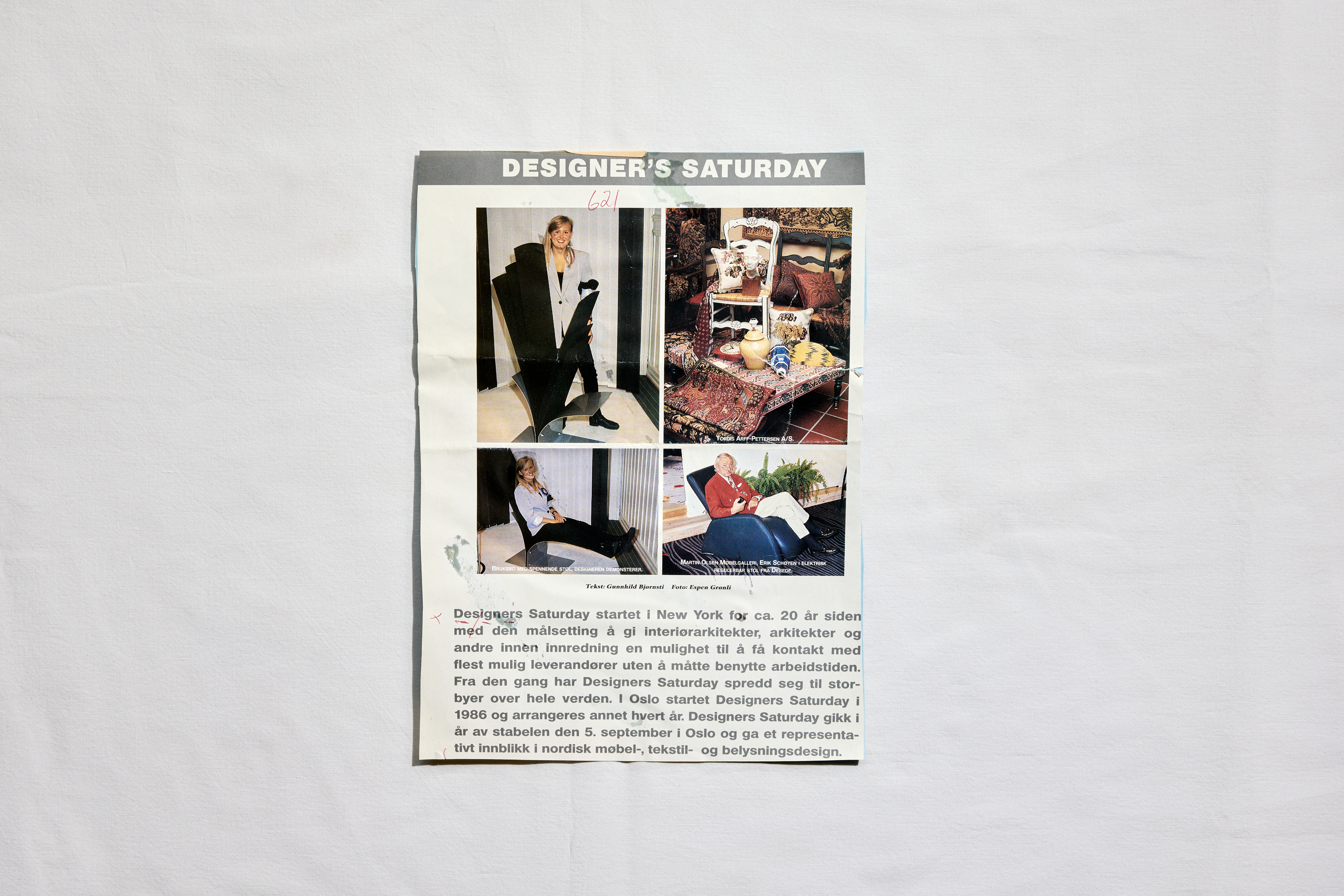 DS 40 Arkiv 1992 Omtale Interiormagasinet