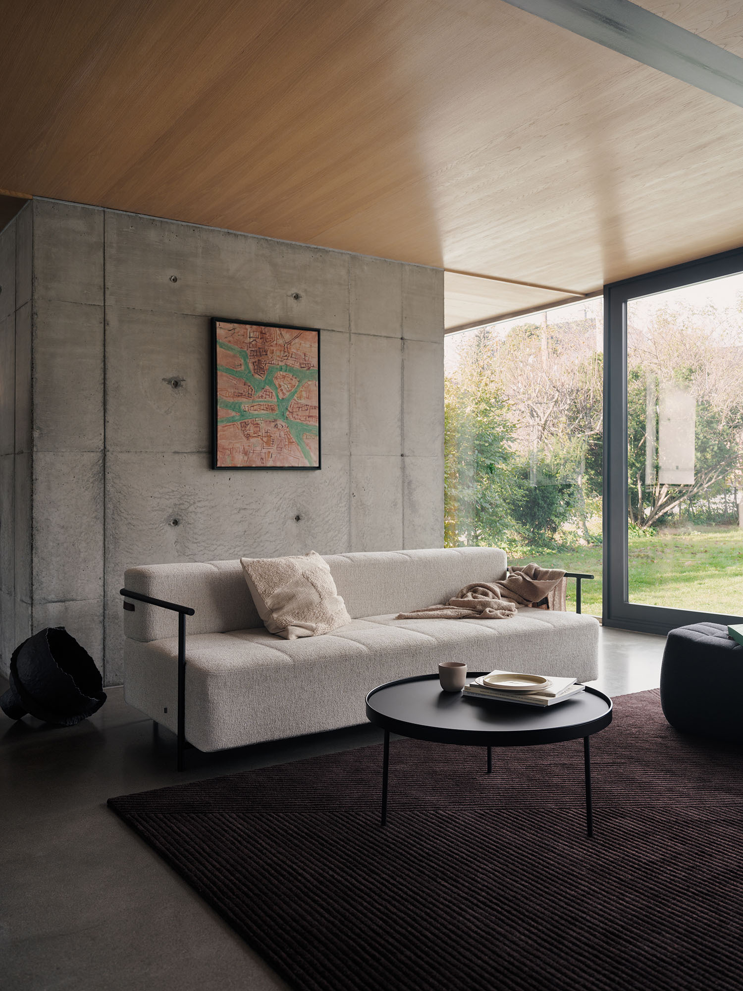 Daybe sofa Moss11 Stilk table livingroom Northern Ph Einar Aslaksen Low res