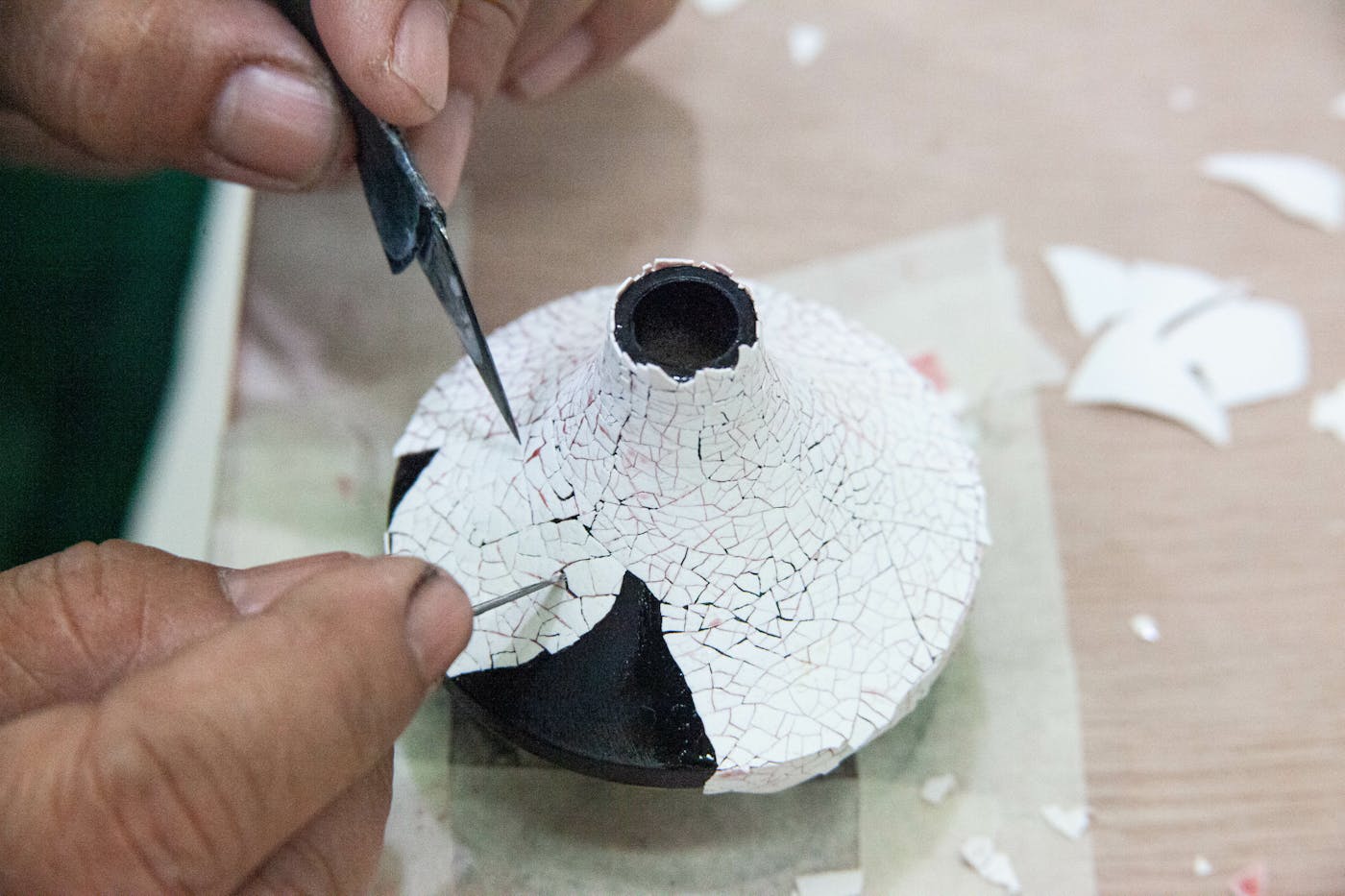 Dornbracht Atelier Making Of VAIA Eggshell 011