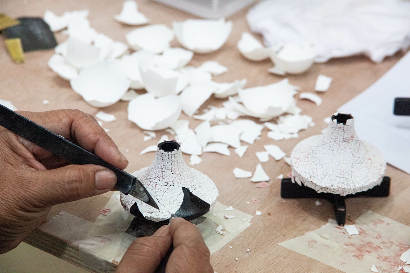 Dornbracht Atelier Making Of VAIA Eggshell 021