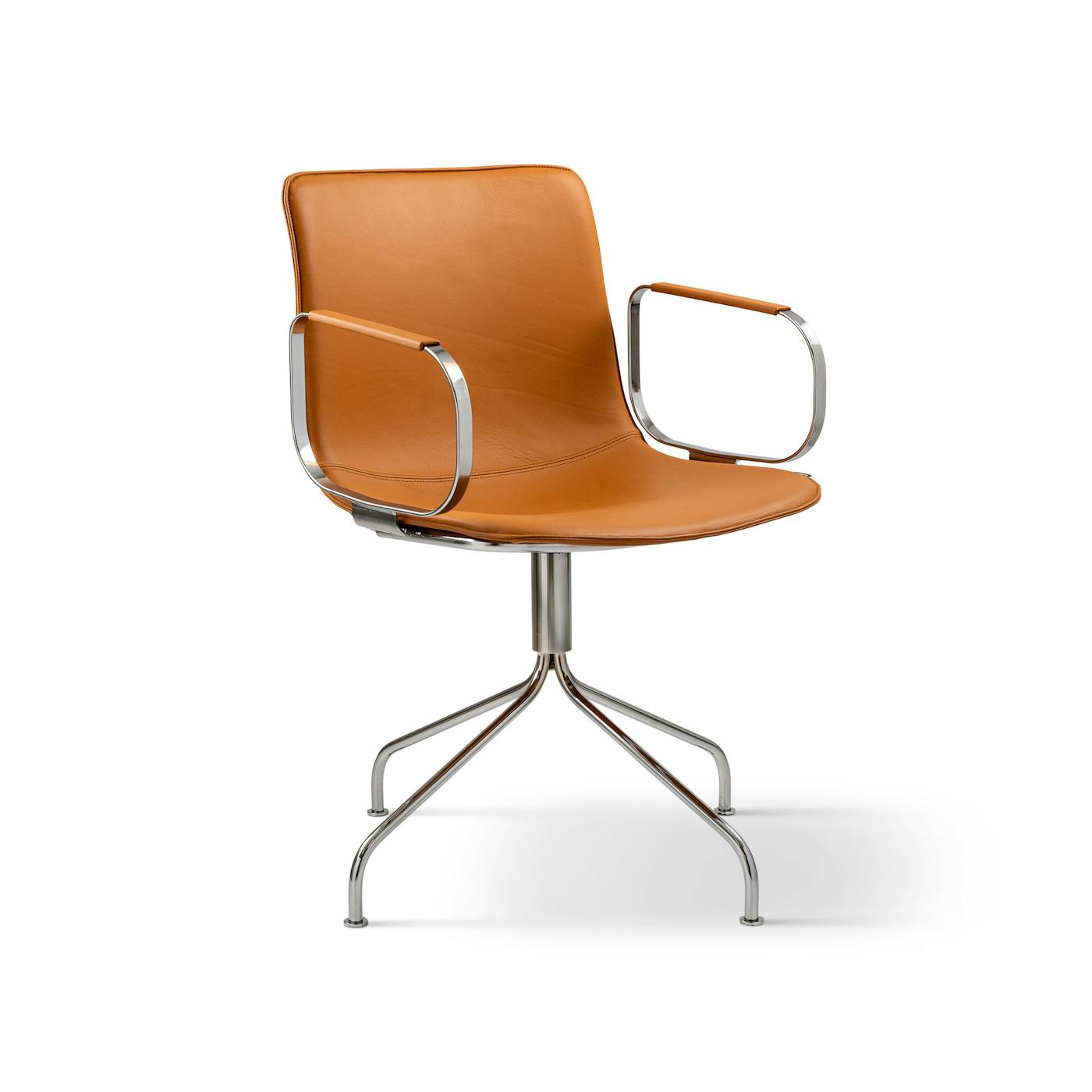 Eline Chair Swivel Armrest Front 45