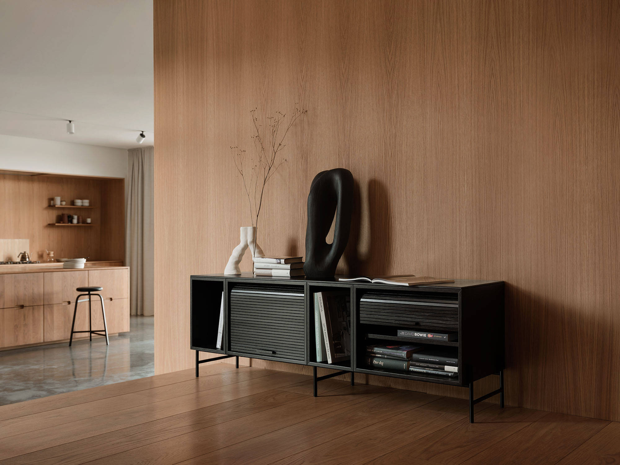 Hifive cabinet 150 black livingroom Northern Photo Einar Aslaksen Low res
