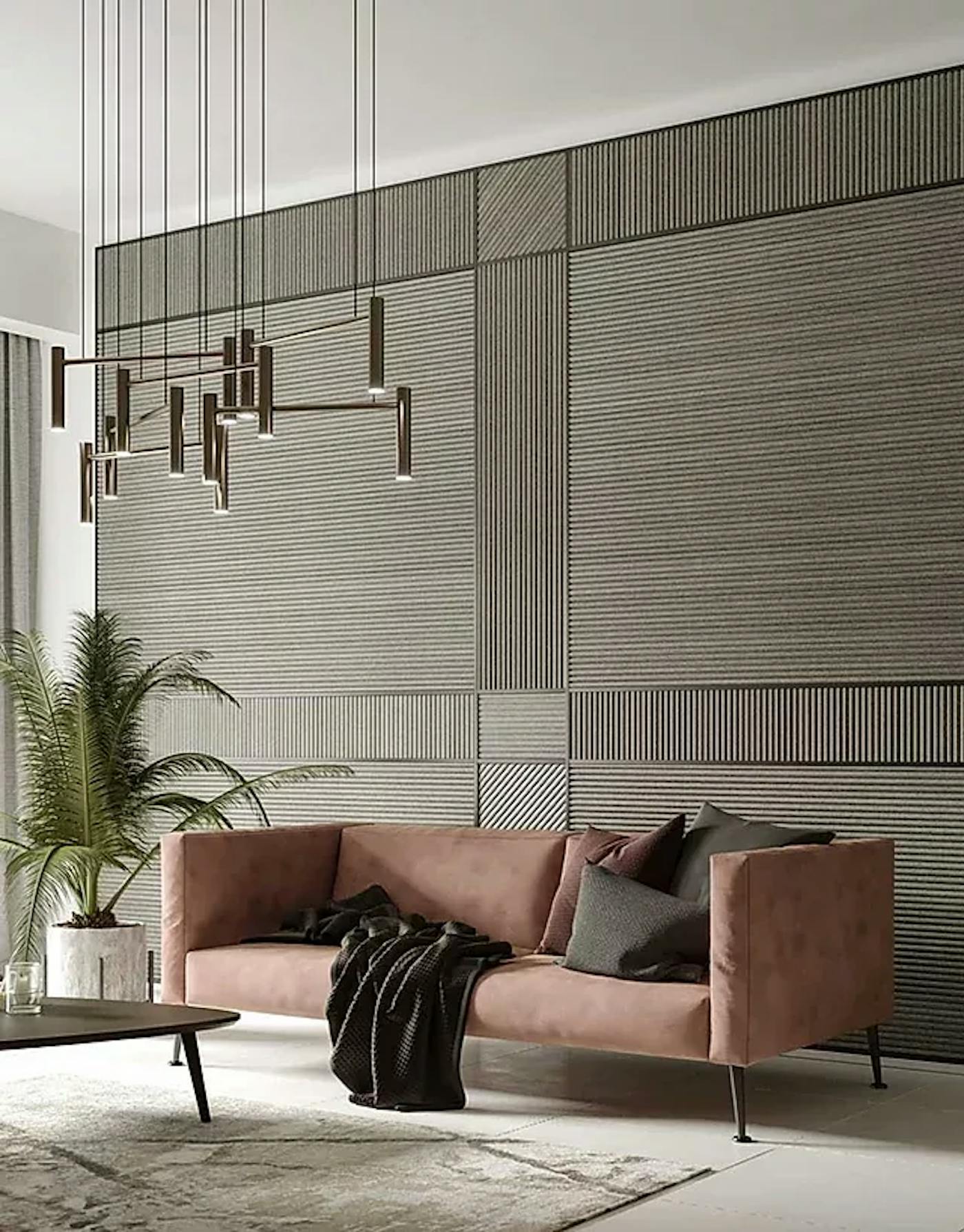 Konzept K 4 Design Bespoke Wood Dekor Panels Tapestry Flexroll Fleksrull Tapet Plater Spiler Tre Bespoke 1