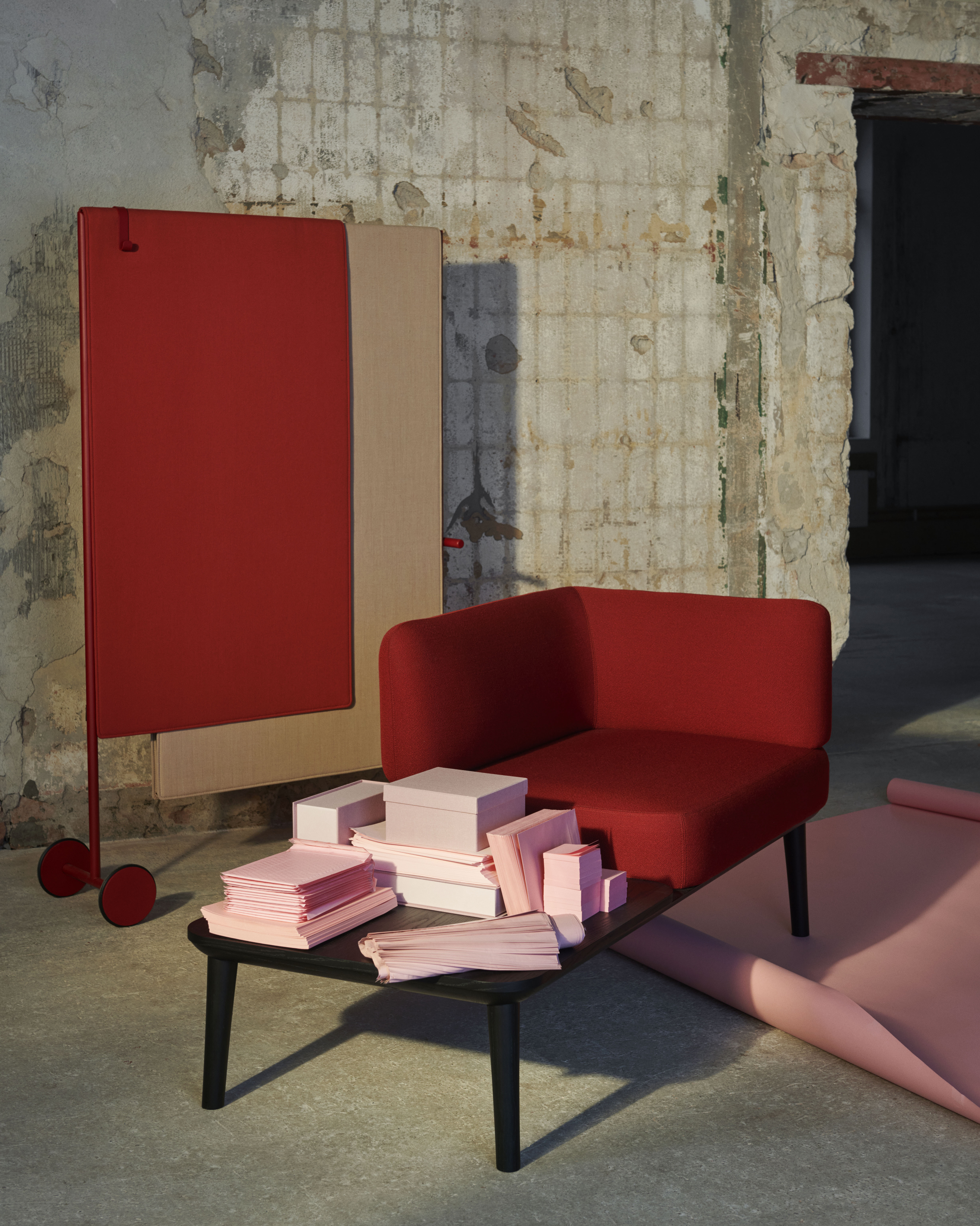 Offecct Thelma roomdivider Pauline Deltour Sou sofa Teruhiro Yanagihara