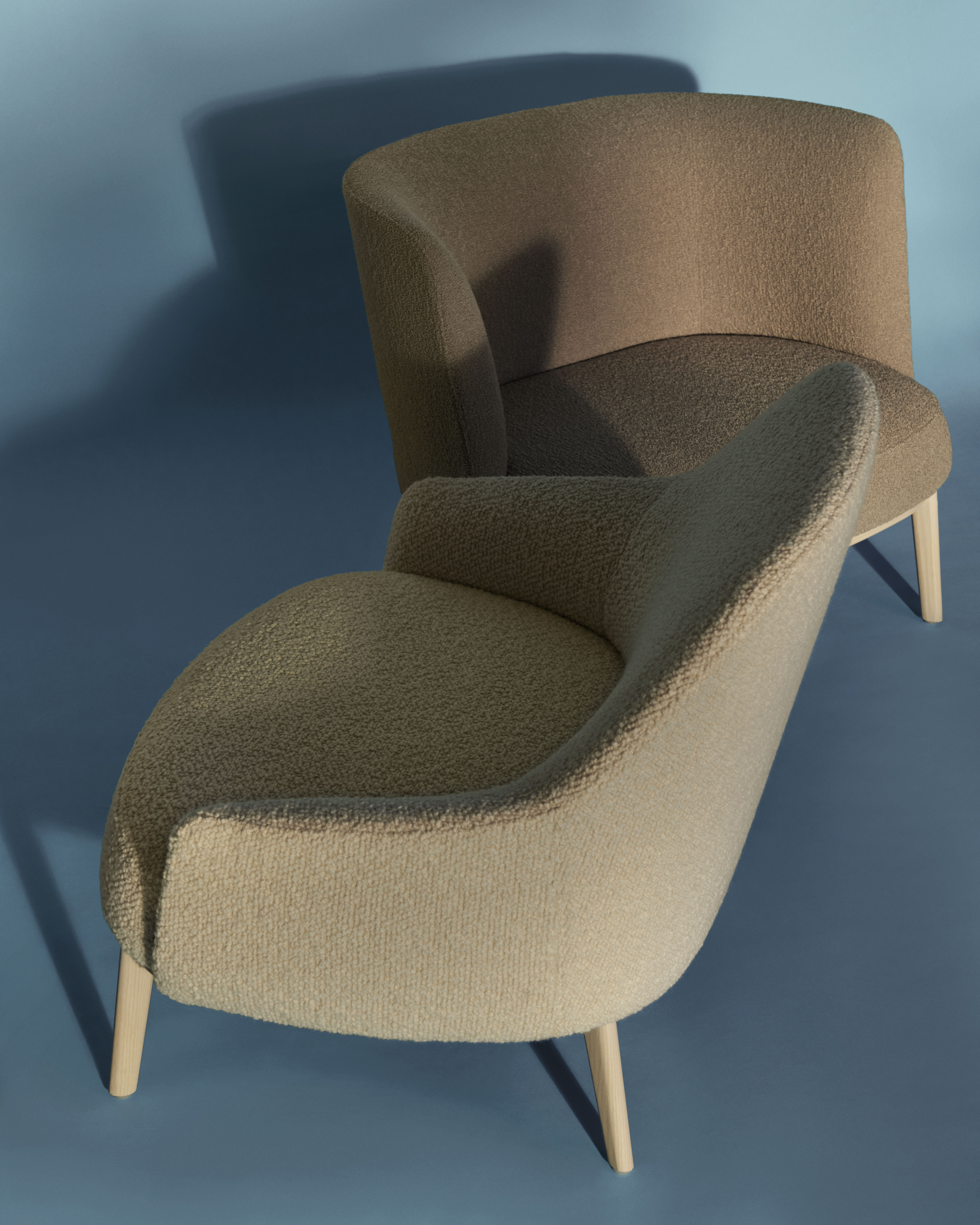 Shift Wood Classic and High easy chair Daniel Debiasi and Federico Sandri Offecct