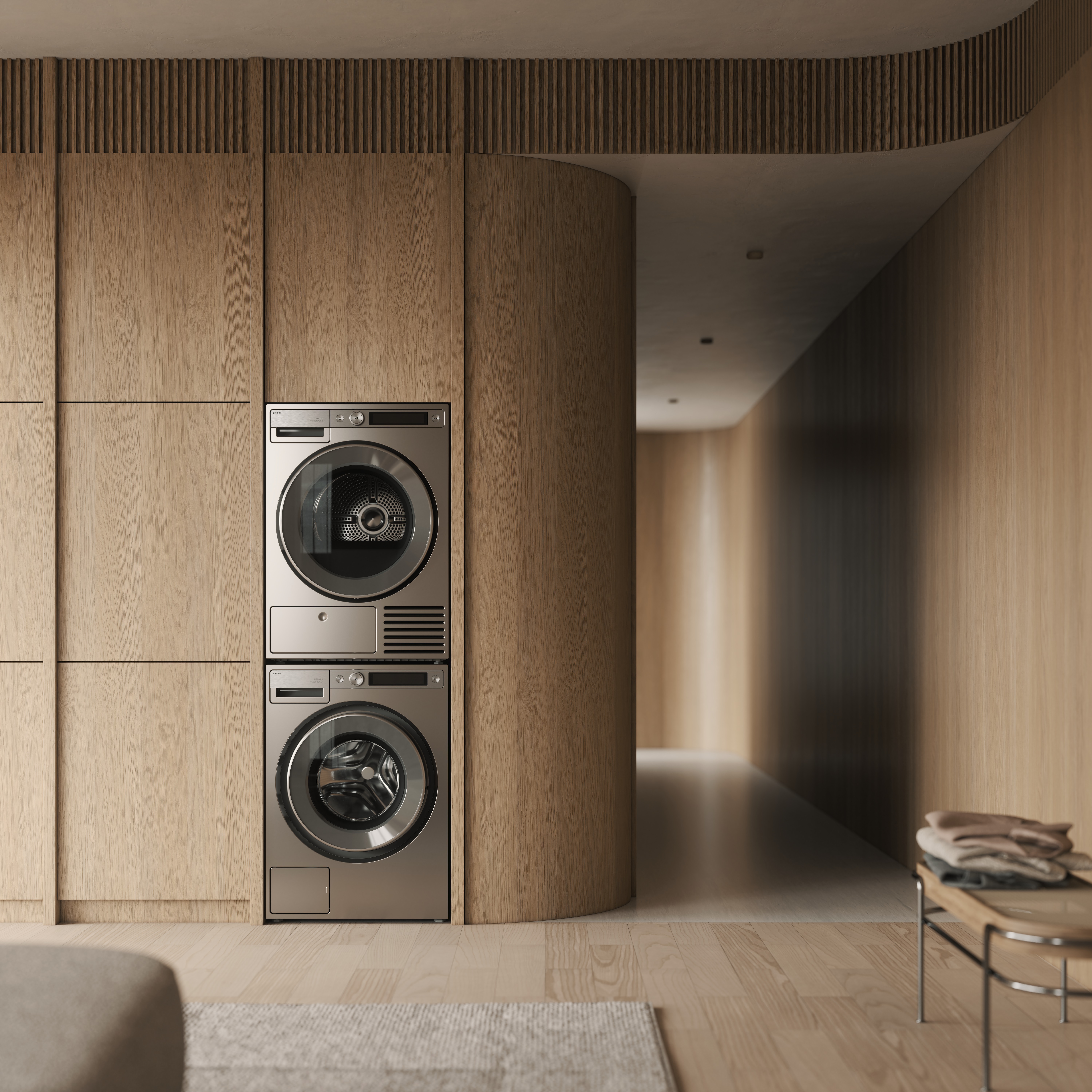 Asko laundry style titanium