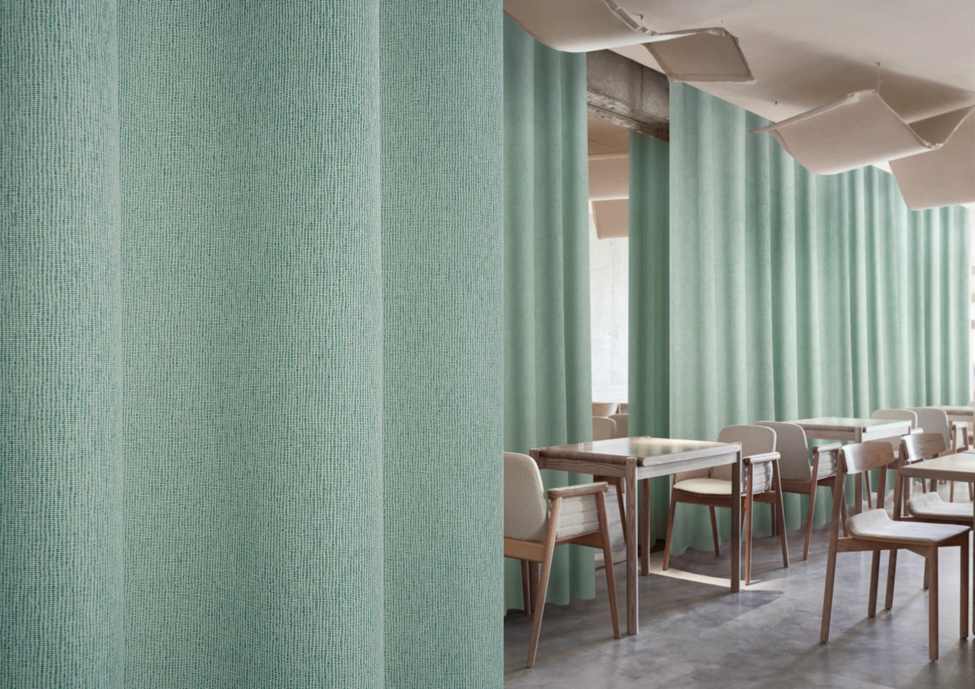 Vescom curtain heather 2